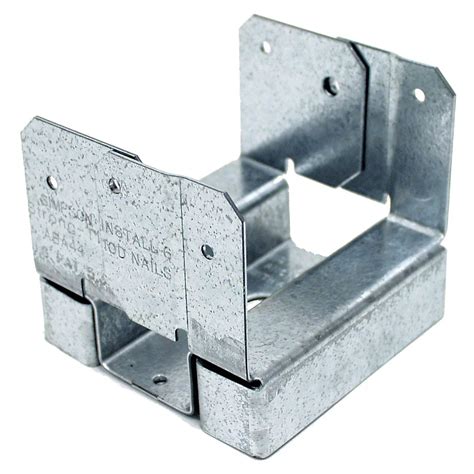 metal stand bracket for 4x4 post home depot|4x4 post base lowe's.